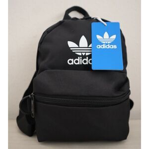 Adidas Originals GA5073 Women's OSFA Black/White Trefoil 2.0 Mini Backpack